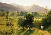 Albert Bierstadt Conway Valley New Hampshire oil on canvas